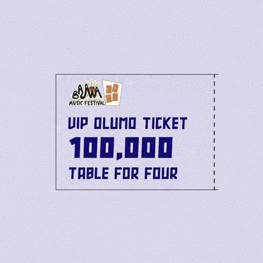 Baawa VIP Ticket